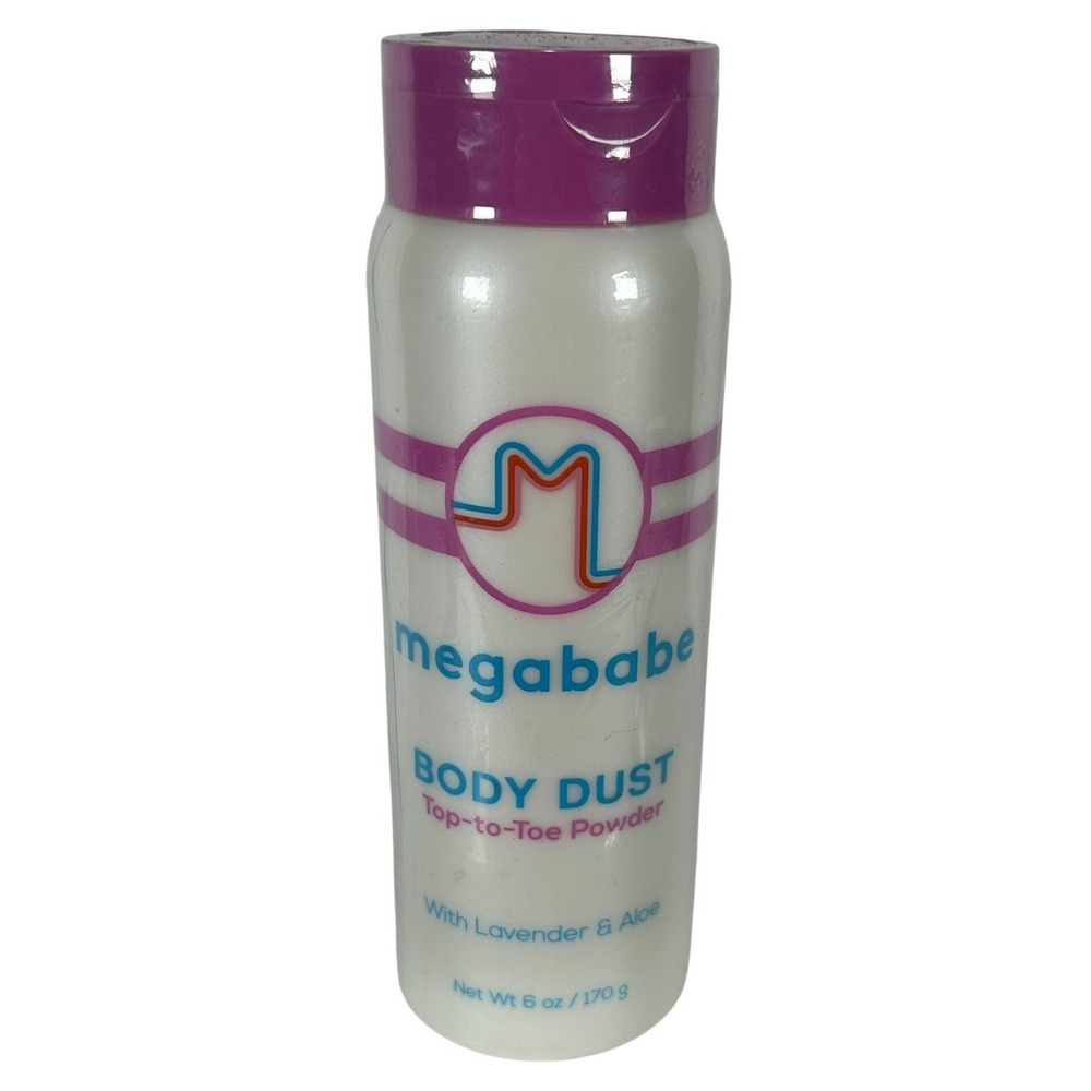 Megababe Body Dust Top-to-Toe Powder with Lavender & Aloe 6oz 170g New
